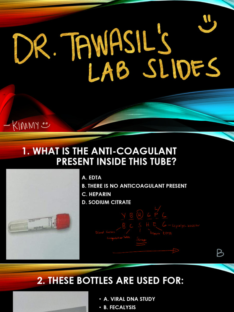 Clinical Pathology Laboratory Slides Pdf Medical Specialties