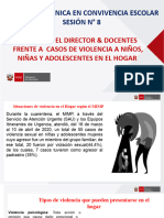 Sesión 8 Orientaciones Frente A Casos de Violencia Contra Nna en El Hogar