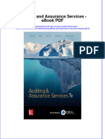 Download ebook Auditing And Assurance Services 2 full chapter pdf