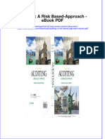 Download ebook Auditing A Risk Based Approach Pdf full chapter pdf