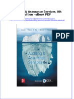 Ebook Auditing Assurance Services 8Th Edition PDF Full Chapter PDF
