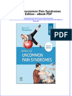 Download ebook Atlas Of Uncommon Pain Syndromes 4Th Edition Pdf full chapter pdf