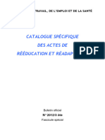 CSARR GUIDE Catalogue V0 Mars 2012