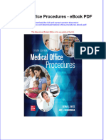Ebook Medical Office Procedures PDF Full Chapter PDF