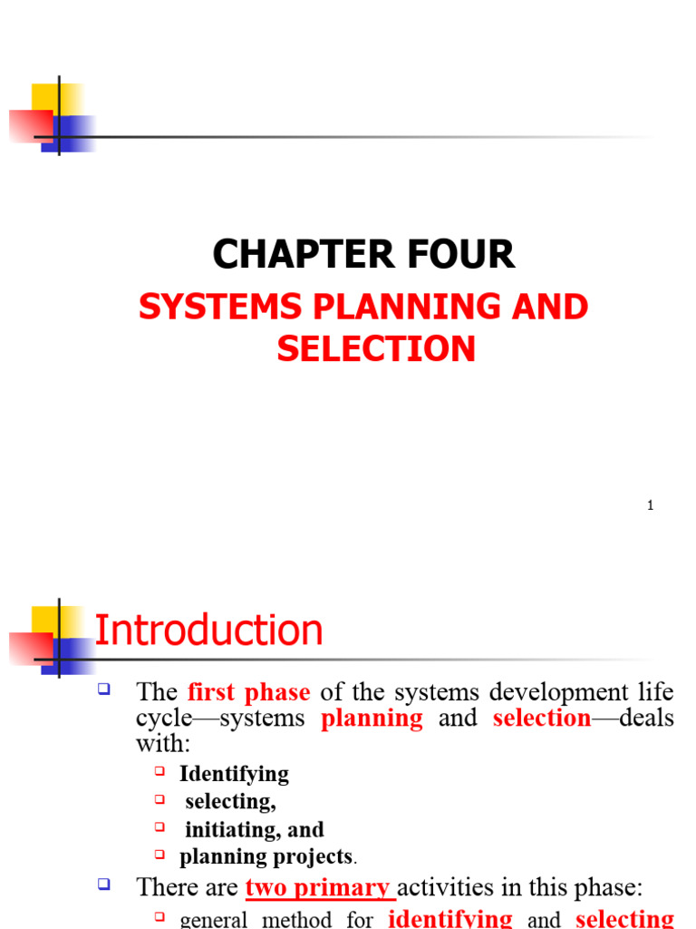 Systems Planning & Selection Guide | PDF | Feasibility Study | Net ...