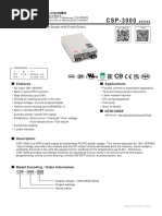 CSP 3000 Spec