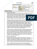 FMG MBA 2025 Spring - Course Outline Updated 1 Jan 2023 ~ S.M. Ali. (1)