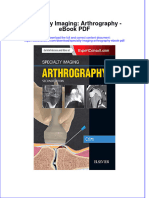 Download ebook Specialty Imaging Arthrography Pdf full chapter pdf