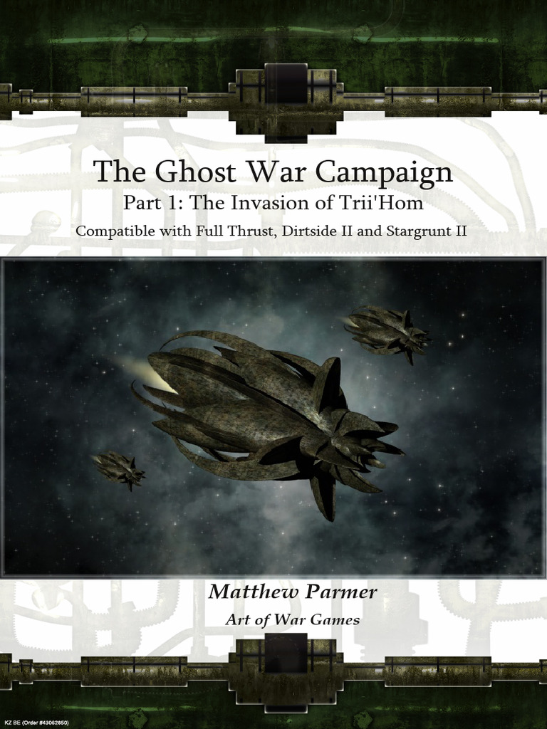 Ghost War Campaign Overview | PDF | Cruiser | Destroyer