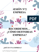 Sesión 2 TIPOS DE EMPRESAS EN COLOMBIA