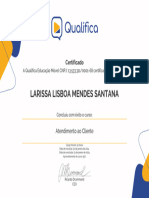 Atendimento Ao Cliente Larissa Lisboa Mendes Santana 65ba6b831c077520540504fb