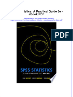 Download ebook Spss Statistics A Practical Guide 5E Pdf full chapter pdf