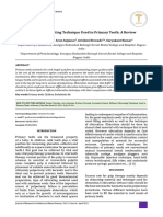 Different Obturating Technique Used in Primary Teeth a Review