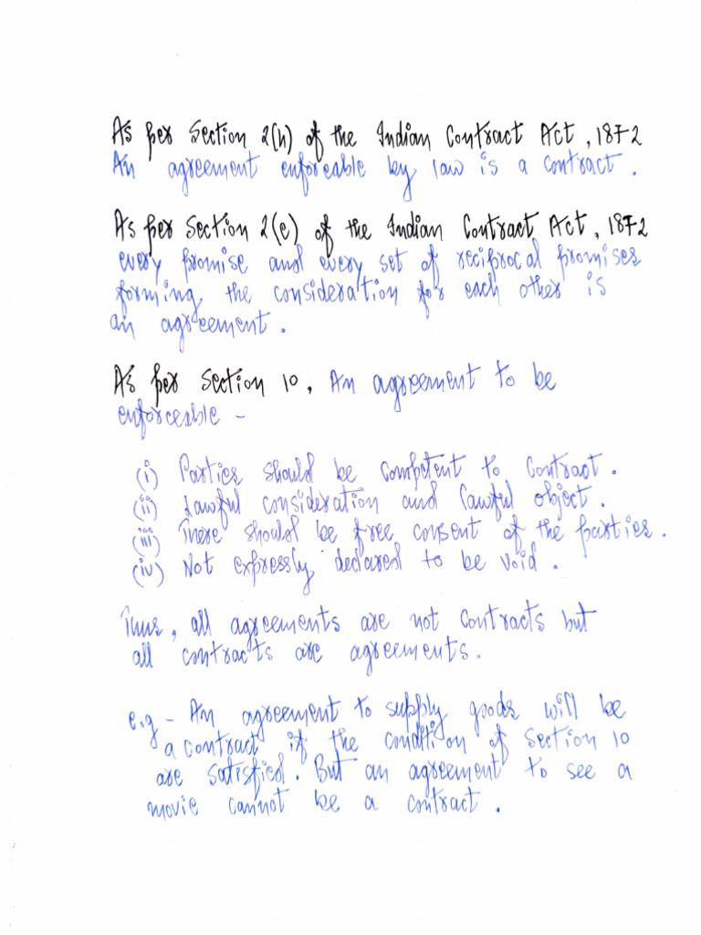 Intention & Revocation (Contract) | PDF