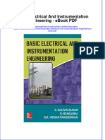 Download ebook Basic Electrical And Instrumentation Engineering Pdf full chapter pdf