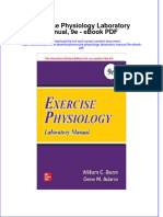 Ebook Exercise Physiology Laboratory Manual 9E PDF Full Chapter PDF