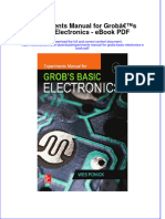 Ebook Experiments Manual For Grobs Basic Electronics PDF Full Chapter PDF