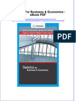 Ebook Statistics For Business Economics PDF Full Chapter PDF