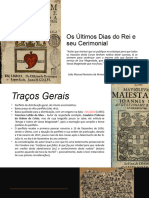 Os Últimos Dias Do Rei e Seu Cerimonial: João Manuel Romeiro de Almeida #162885