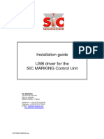 Installation Guide USB Driver For The SIC ... - SIC-Venim S.R.O.