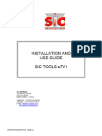 INSTALLATION AND USE GUIDE SIC TOOLS E7v1 - SIC-Venim S.R.O.