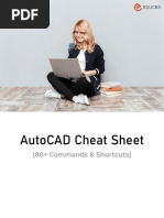 AutoCAD Cheat Sheet