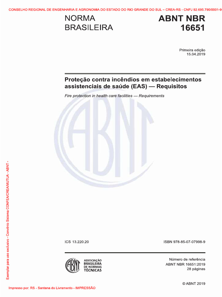 NBR 16651 - 2019 - 240305 - 142837 | PDF