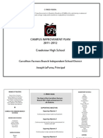 Creekview - Campus Improvement Plan 2011-2012