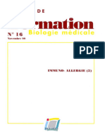 Cahier 16 - Immuno-Allergie (Tome 2)