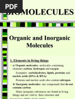 Bio Molecules