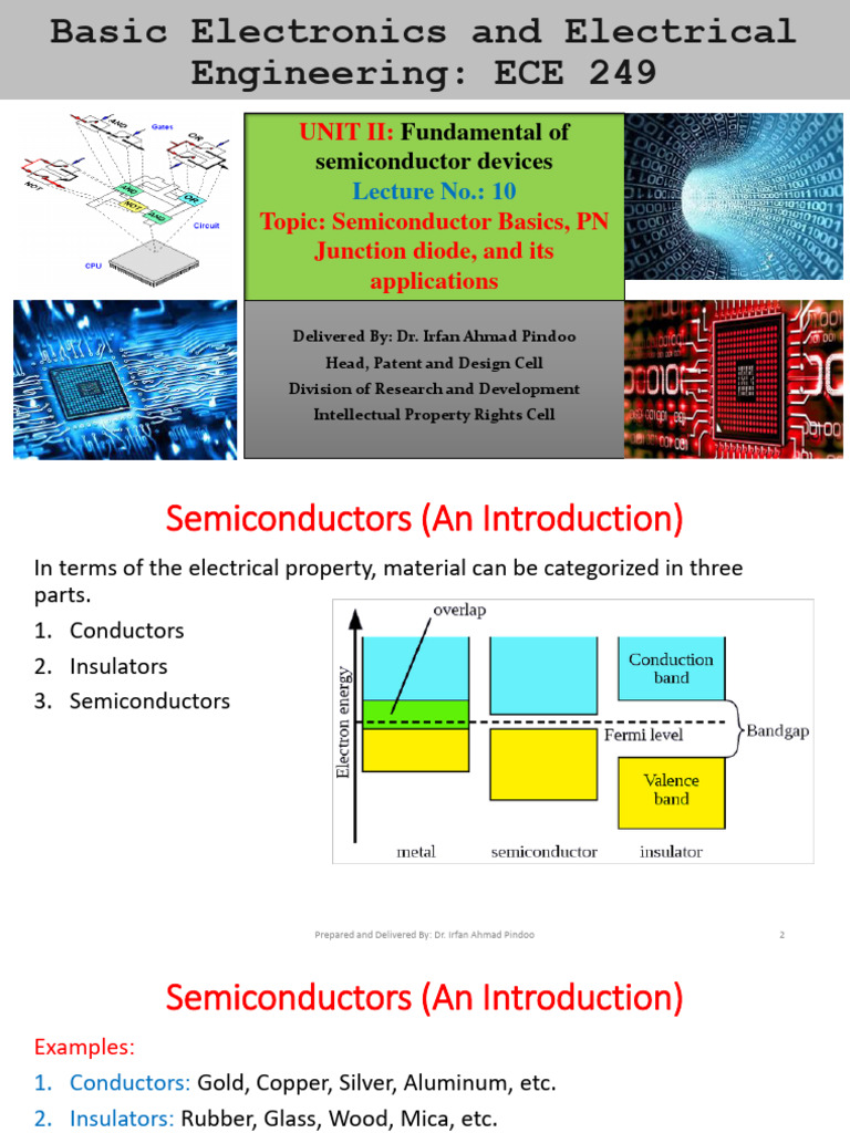 Unit 2 Lectures 10 To 13 PDF PN Junction Bipolar Junction