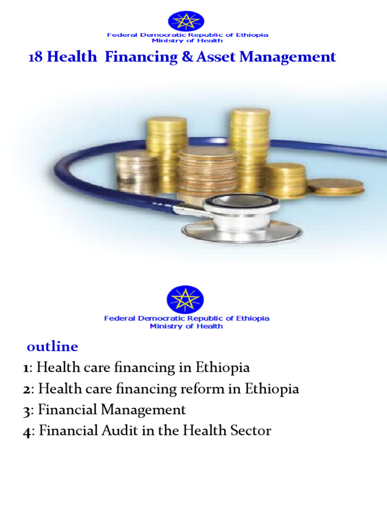 Health Financing and Asset Management in Ethiopia | PDF | Health Care ...
