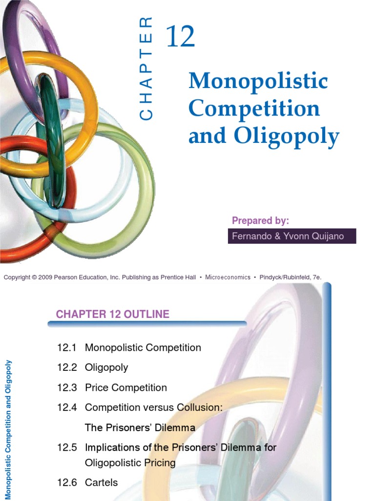 12 - Monopolistic Competition and Oligopoly | PDF