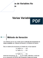 Modelos de Variable No Lineales (Varias Variable)