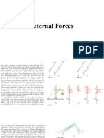 Internal Forces, Beams, Shear and Bending Moment Diagrams