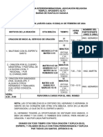 ROL DE ORACIÓN APOSENTO ALTO 01 DE FEBRERO DE 2024