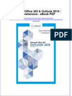 Ebook Microsoft Office 365 Outlook 2019 Comprehensive PDF Full Chapter PDF