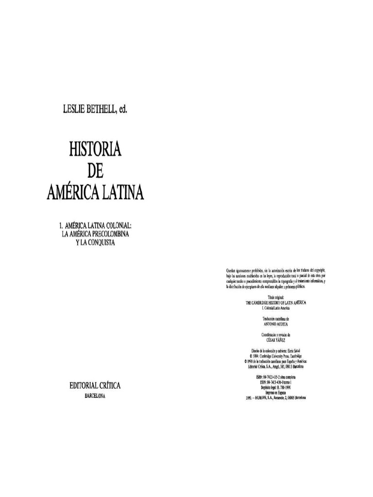 Elliott John La Conquista Española y Las Colonias de America PDF