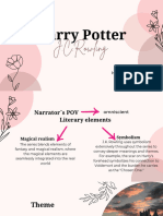 Analysis of Harry Opotter