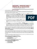 Austin, Tomás - Corrientes Sociológicas Analisis Critico