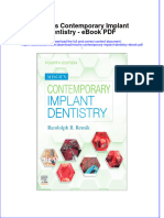 Download ebook Mischs Contemporary Implant Dentistry Pdf full chapter pdf