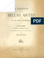 La enseñanza de las bellas artes