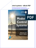 Download ebook Modern Control Systems Pdf full chapter pdf