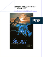 Download ebook Biology Concepts And Applications Pdf full chapter pdf