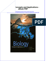 Ebook Biology Concepts and Applications PDF Full Chapter PDF