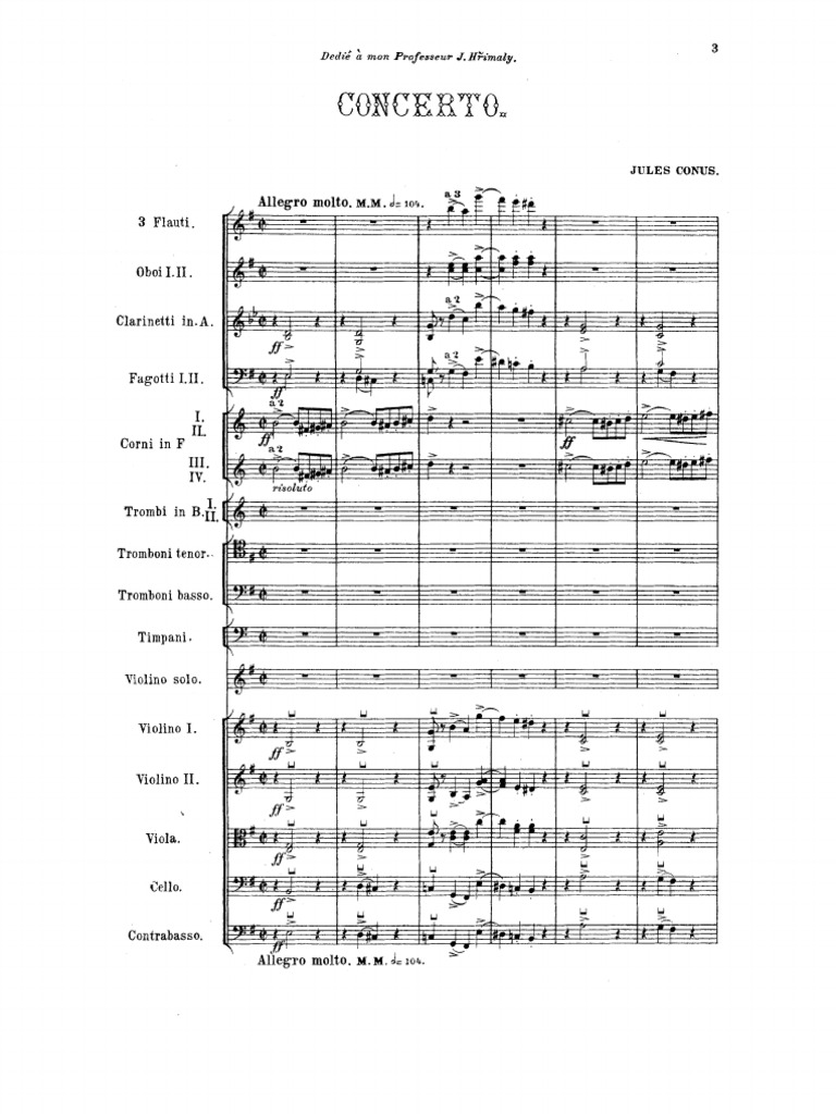 IMSLP800187 PMLP32052 Conus Violin Concerto - Conductor - Score 2 | PDF