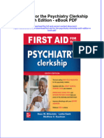 Ebook First Aid For The Psychiatry Clerkship Sixth Edition PDF Full Chapter PDF