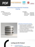 Concurrency Control in Database Systems