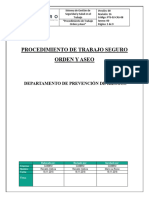 PTS-02-CAS-08 Procedimiento Orden y Aseo Rev00