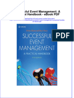 Download ebook Successful Event Management A Practical Handbook Pdf full chapter pdf